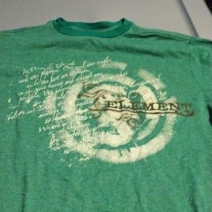 *3/$20 Bundle Deal Closet Cleanout Sale* Vintage Green Element T-shirt Small